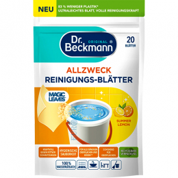 Dr. Beckmann Cерветки для прибирання універсальні Summer Lemon 20 шт