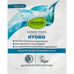 Alverde Гідро-подушечки для очей Hydro, 2 шт