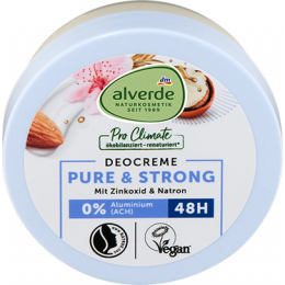 Alverde Дезодорант-крем Pure & Strong, 50 мл