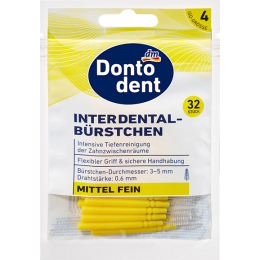 Dontodent Щітки міжзубні ISO 4, 32 шт
