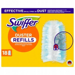 Swiffer Серветки-магніт для пилу (змінні насадки) з ароматизатором Febreze, 18шт