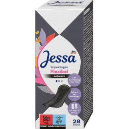 Jessa Прокладки гнучкі чорні, 28 шт