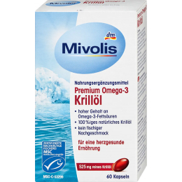 Mivolis Преміум  Омега-3, капсули 60 шт., 45 г