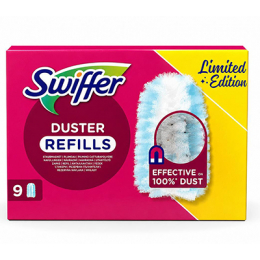 Swiffer  Серветки-магніт для пилу (змінні насадки) з ароматизатором 9 шт