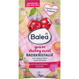 Balea Сіль для ванн "Ти вишня солодка", 80 г
