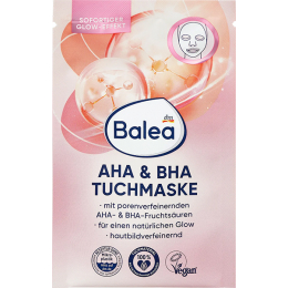 Balea Тканина-маска з AHA та BHA, 1 шт
