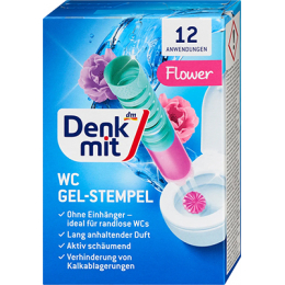 Denkmit Гель для чищення унітазу Stempel Flower, 1 шт