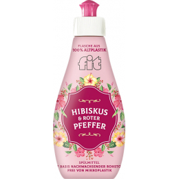 Fit Засіб для миття посуду «Гібіскус і червоний перець», 400 мл