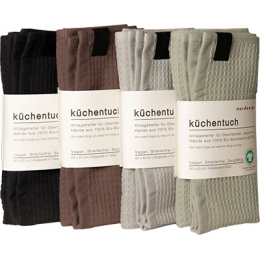 Nordesign Кухонний рушник 100% органічна бавовна, білий,1 шт