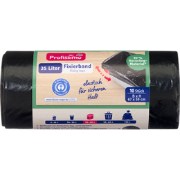 Profissimo Сміттєві пакети Prof. 35л зі шнурком, 10 штук