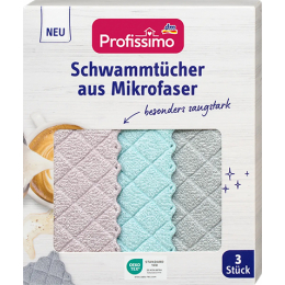 Profissimo Серветки з мікрофібри, 3 шт