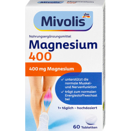 Mivolis Магній 400, таблетки, 60 шт