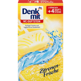 Denkmit Туалетний блок Лимонна свіжість 4 шт