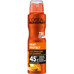  L'ORÉAL Дезодорант-спрей-антиперспірант Heat Protect, 150 мл