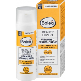 Balea Сироватка для обличчя Beauty Expert Vitamin C SPF 30, 50 мл