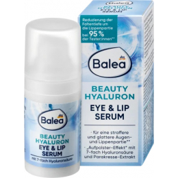 Balea Сироватка Beauty Hyaluron Eye & Lip 15 мл