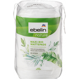 Ebelin Ватні диски Maxi Bio Nature, 40 шт