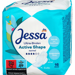 Jessa Прокладки Ultra Active Shape 16 шт