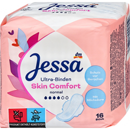 Jessa Прокладки Skin Comfort 16 шт