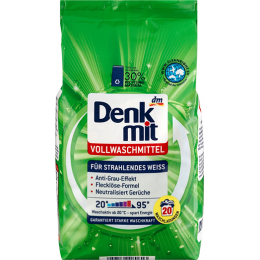 Denkmit Пральний порошок для білого одягу 20 прань 1,35 кг