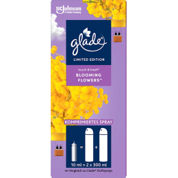 Glade Освіжувач повітря міні-спрей Touch & Fresh Blooming Flowers Refill Pack, 10 мл