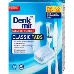 Denkmit Таблетки для посудомийної машини Classic 65 шт