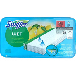 Swiffer Змінні вологі серветки для швабри Swiffer Wet з ароматом Лимону 12 шт