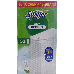 Swiffer Сухі серветки для підлоги 52 шт