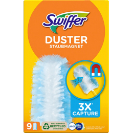 Swiffer Серветки-магніт для пилу (змінні насадки) з ароматизатором Febreze, 9 шт