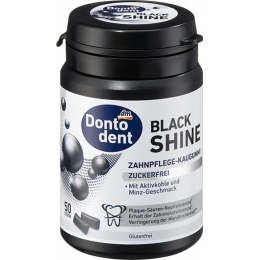 Dontodent Жувальна гумка Black Shine з активованим вугіллям 50 шт