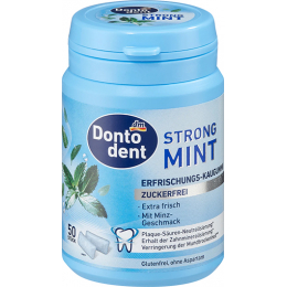 Dontodent Жувальна гумка Strong Mint, 50 шт