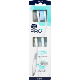 Dontodent Зубна щітка PRO+ Sensitive Complete Care, м'яка, 2 шт