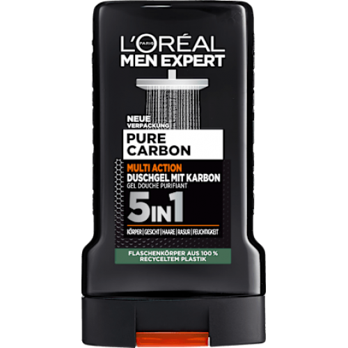 L'ORÈAL Гель для душу Pure Carbon 250 мл