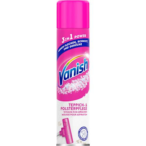 Vanish Засіб для чищення килимів та оббивки Power Foam 650 мл