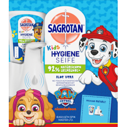 Sagrotan Дозатор для мила No Touch Kids + дозаправка, 1 шт