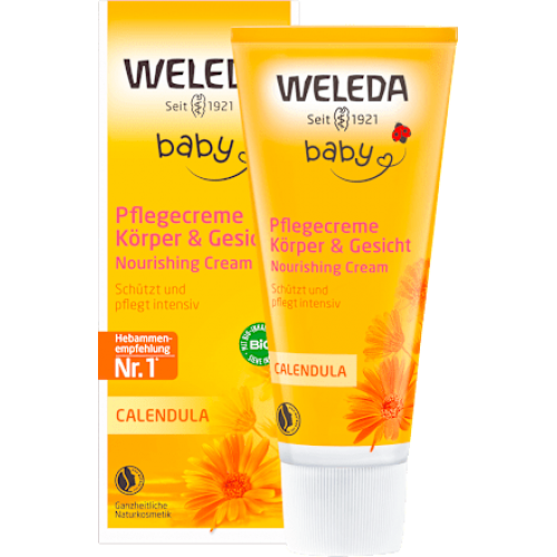 Weleda Дитячий крем для тіла та обличчя, 75 мл