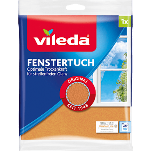 Vileda Тканинна серветка для вікон екстра блиск 1 шт