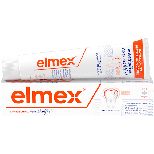 Elmex Зубна паста захист від карієсу без ментолу, 75 мл