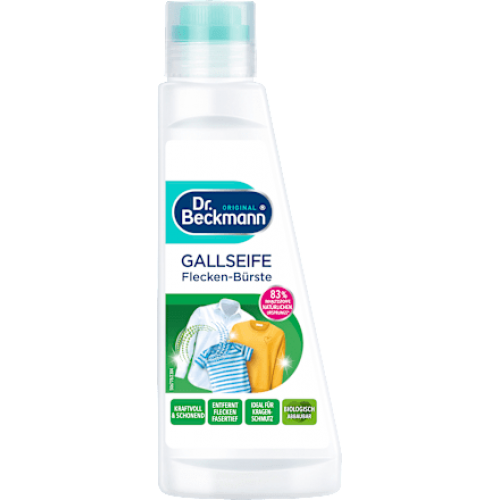  Dr. Beckmann Щітка для попередньої обробки плям з жовчним милом, 250 мл