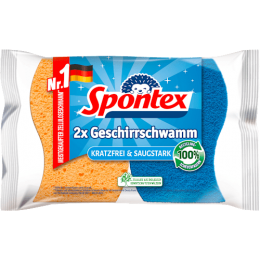Spontex Губки для миття посуду, 2 штуки