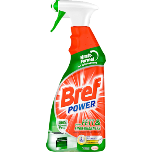 Bref Засіб для чищення кухні потужність проти жиру та пригорання 0,75 л