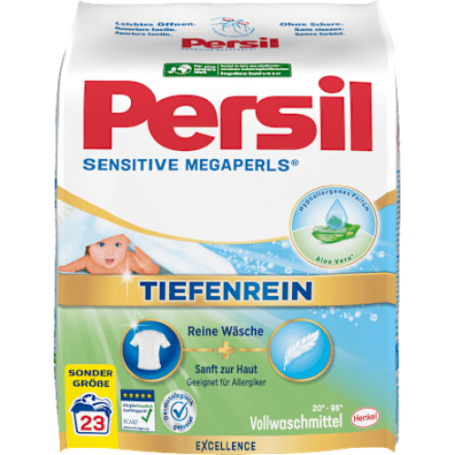 Persil Потужний пральний засіб Sensitive Megaperls, 23 прання