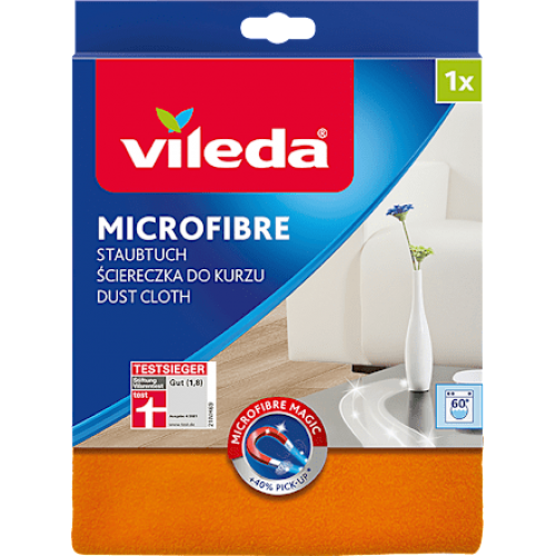 Vileda Cерветка з мікрофібри для очищення від пилу, 1 шт