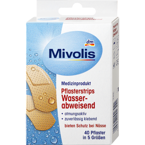 Mivolis Пластир водонепроникний 40 шт