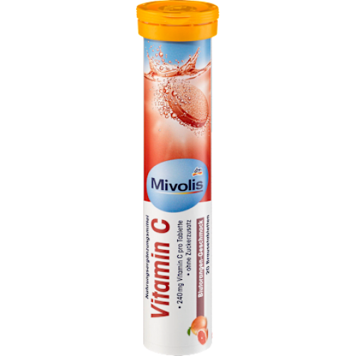 Mivolis Вітамін С , таблетки шипучі 20 шт