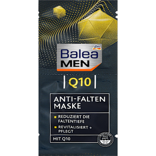 Balea MEN Маска для обличчя проти зморшок Q10 (2х8 мл), 16 мл