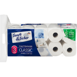 Sanft&Sicher Туалетний папір Classic XXL 3 шари  20 шт