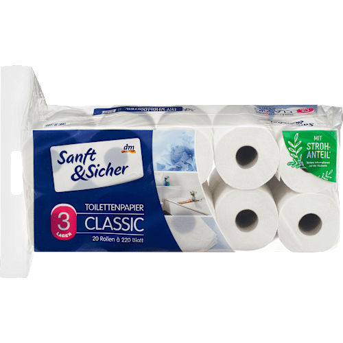 Sanft&Sicher Туалетний папір Classic XXL 3 шари  20 шт
