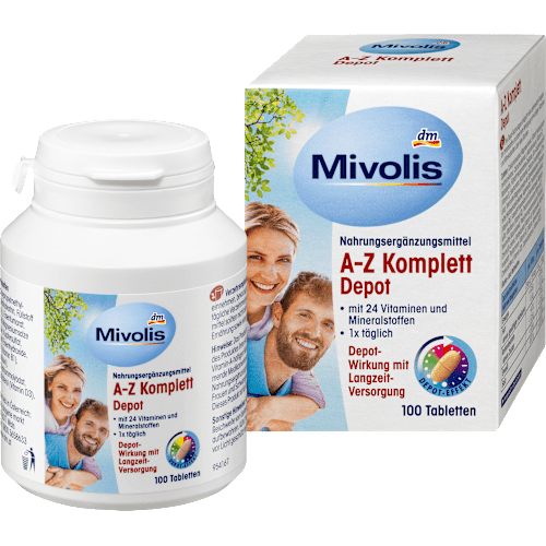 Mivolis Вітаміни A-Z Complete 100 штук 