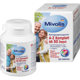 Mivolis Вітаміни A-Z від 50 років 100 шт 